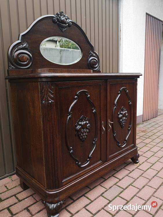Komoda Pomocnik Dębowy Okazały Stary Antyk Swarzędz sprzedam