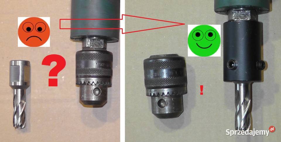 Adapter uchwyt 12 cal20UNFWeldon 19 Celma Bosch