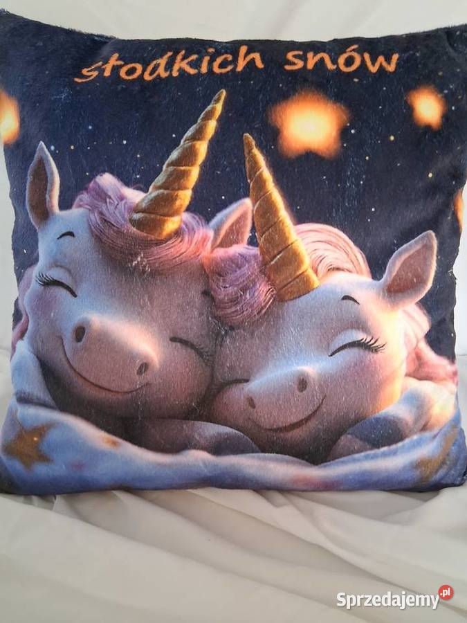 Poszewki poduszki z nadrukiem sprzedam produkt kujawsko-pomorskie Nakło nad Notecią