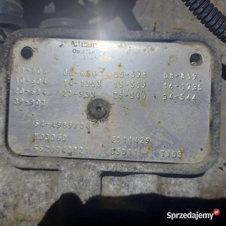 Skrzynia Biegow Automatyczna MD3060 Renault Bielsko-Biała