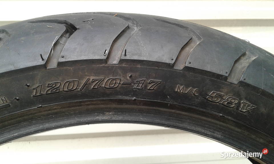 Opona Dunlop Arrowmax 120 70 r 17 12070r17 Motocyklowe mazowieckie Warszawa sprzedam