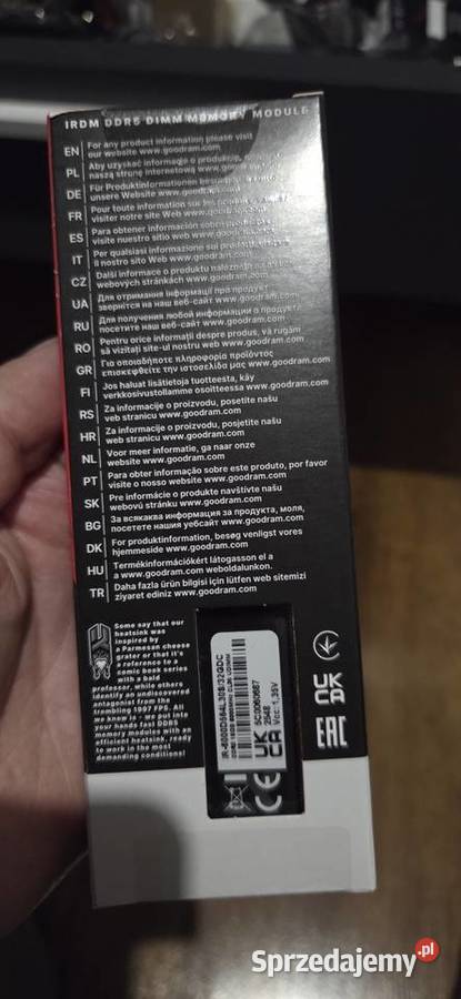 32gb DDR5 6000MHz Częstochowa sprzedam