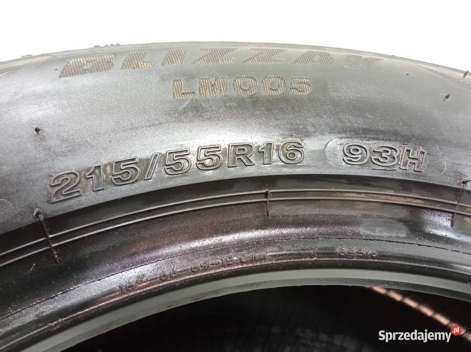 4x OPONA ZIMOWA BRIDGESTONE BLIZZAK 21555R16