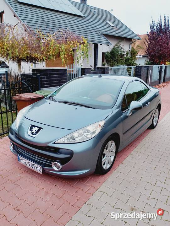 Peugeot 207 CC 16 HDI nowy rozrząd 109KM wielkopolskie Leszno