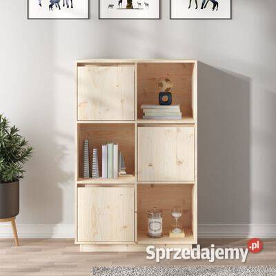 vidaXL Wysoka szafka 74x35x117 lite drewno Warszawa