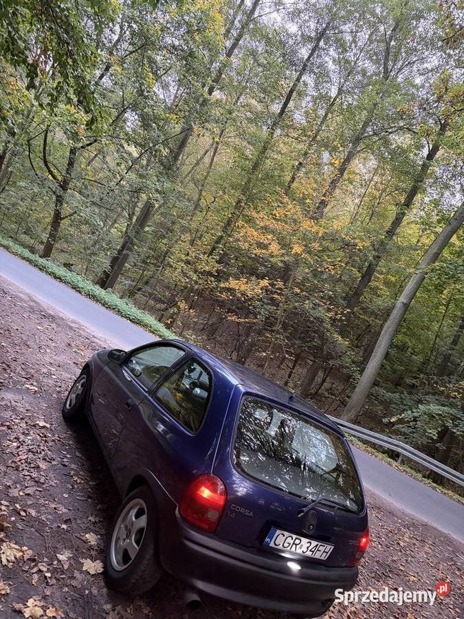 Opel corsa B benzgaz Piotrowice