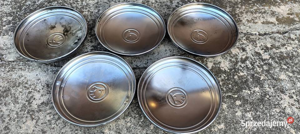 ŁADNE KOŁPAKI DEKLE CHROM SKODA 120 GLS 105 120L dolnośląskie