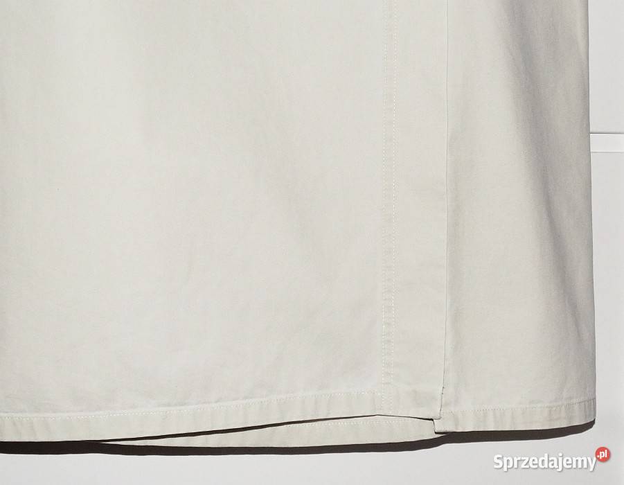 Spódnica wiosennoletnia bawełniana beżowa z Ołówkowa