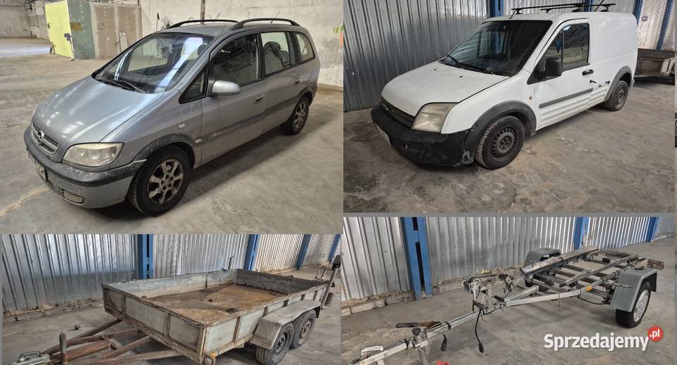 Syndyk sprzeda Opel Zafira Ford Transit Connect Kielce