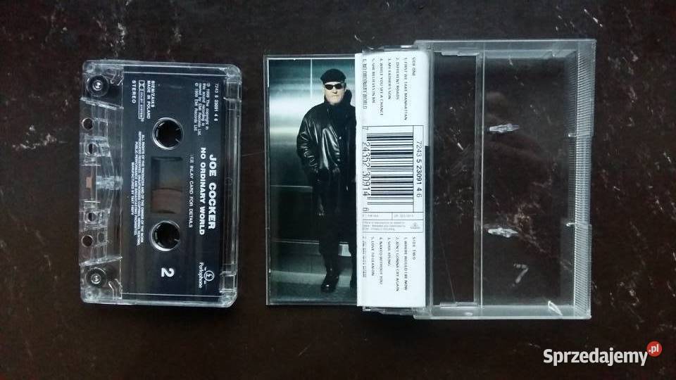 Kaseta magnetofonowa Joe Cocker No ordinary kaseta podlaskie Siemiatycze
