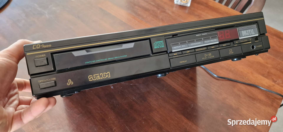 Suthum odtwarzacz kompaktowy CD player CD1000 Międzychód