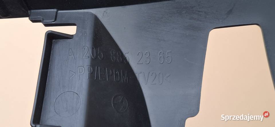 MERCEDES CKLASA W205 COUPE ŚLIZG MOCOWANIE Bieleń