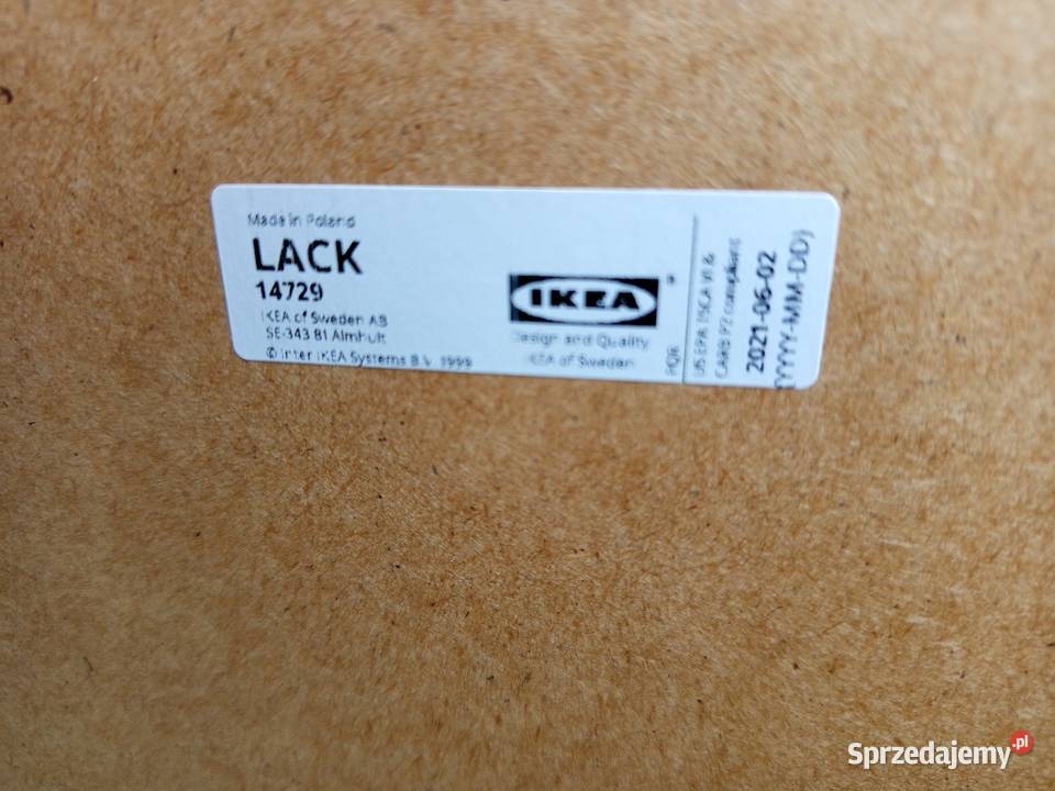 Stół ława stolik 90 x 55 IKEA LACK kol czarny 90cm Stoły Warszawa