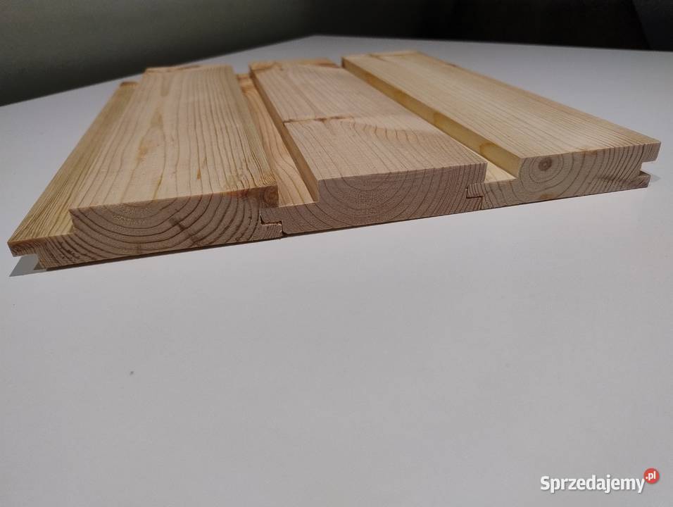 Deska elewacyjna sosnowa lamele podbitka wielkopolskie Biskupice