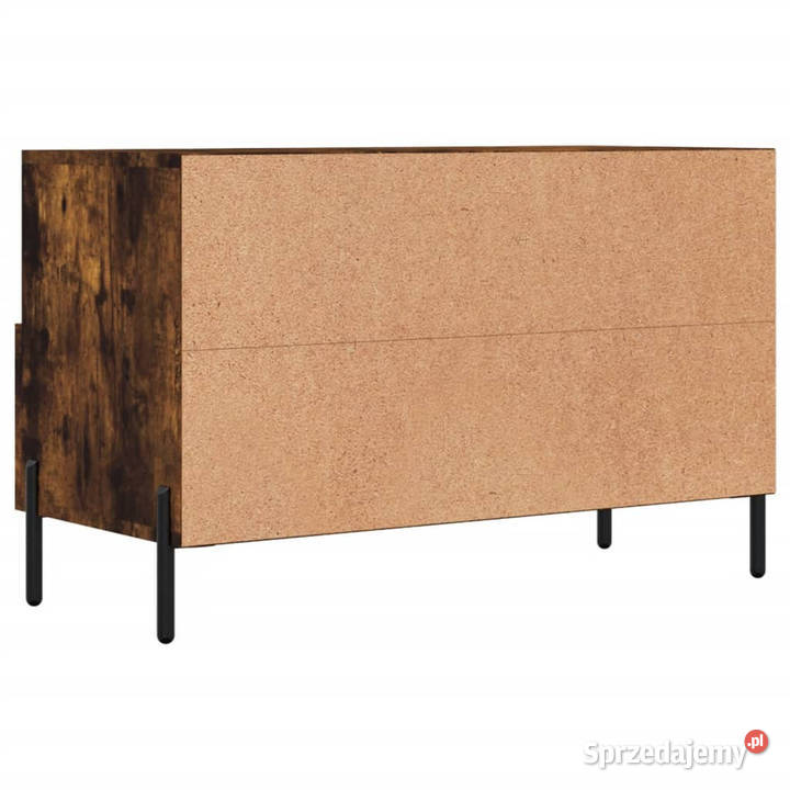 Szafka pod telewizor przydymiony dąb 80x36x50