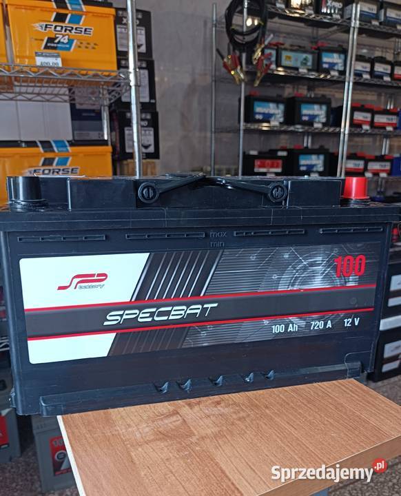 Akumulator SPECBAT 100Ah 720A EN dowóz Rusocin sprzedam
