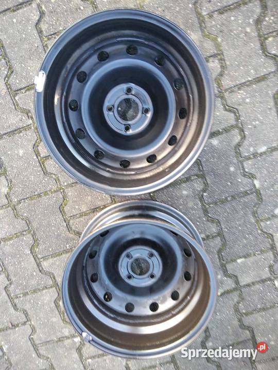 Felgi stalowe 15 renault dacia Średnica 15" wielkopolskie Nowy Tomyśl sprzedam