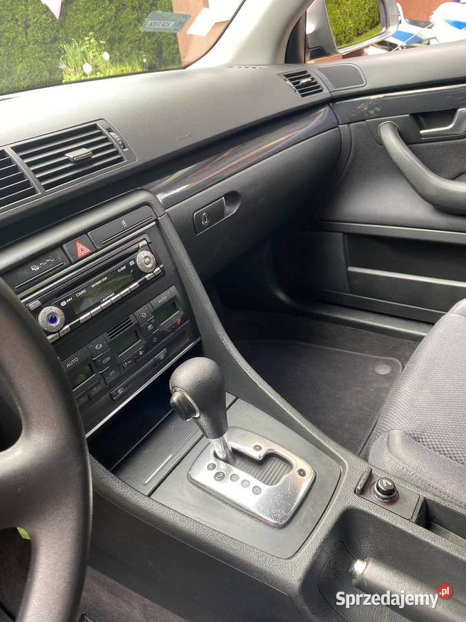 Audi A4 B6 srebrne 2002 przebieg 96000 automat