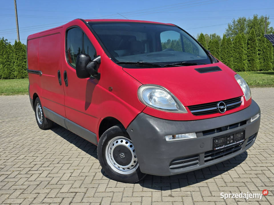 Opel Vivaro 19Diesel 101 6 BiegowyKontrola ABS Kutno