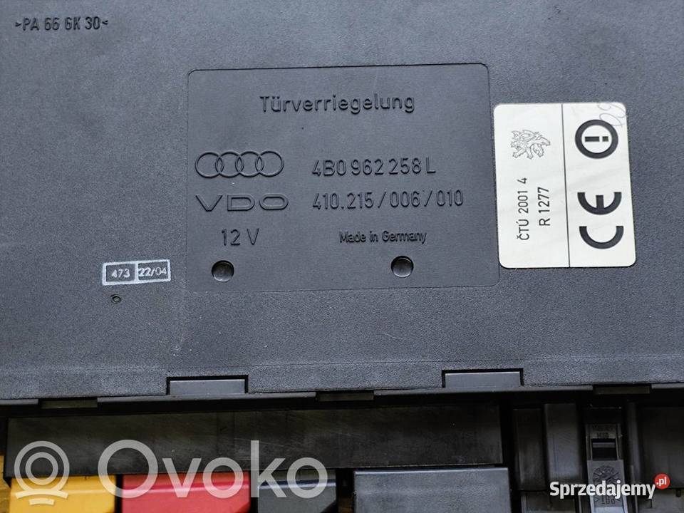Audi A6 S6 C5 Avant Allroad 25 STEROWNIK MODUŁ