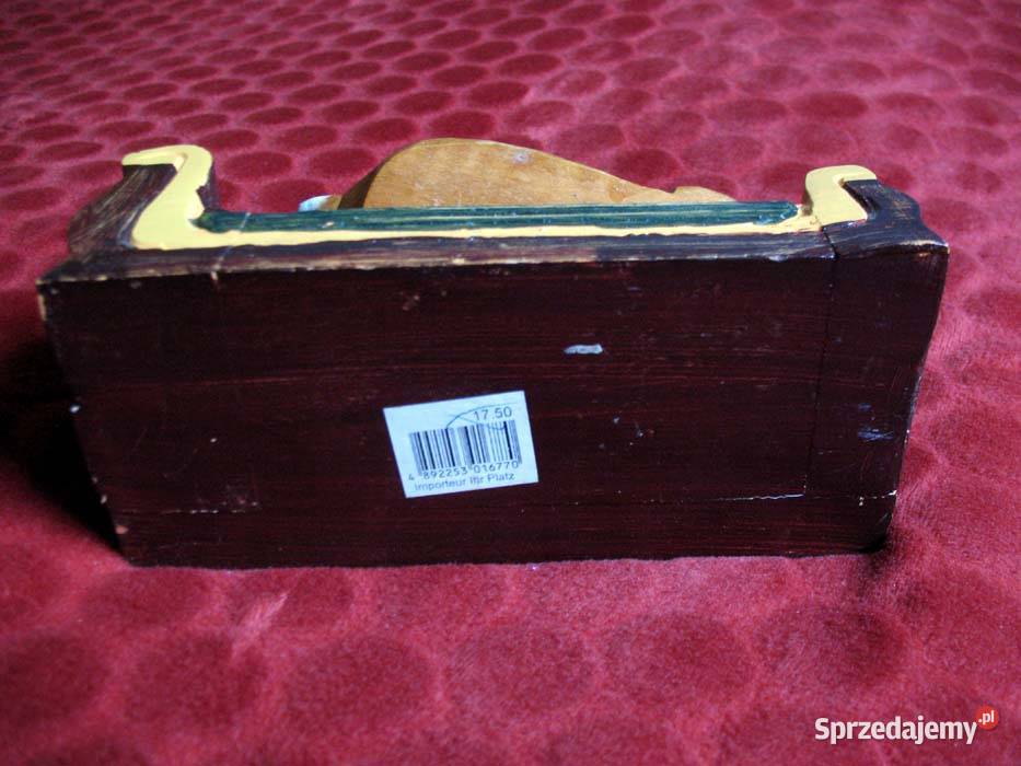 KOT Stara Figurka rzeźba 20 x 12 x 8 Indonezja mazowieckie Siedlce