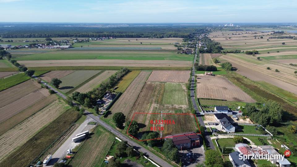 8110 Działka Usługowa 3339 ara Makowiska woj