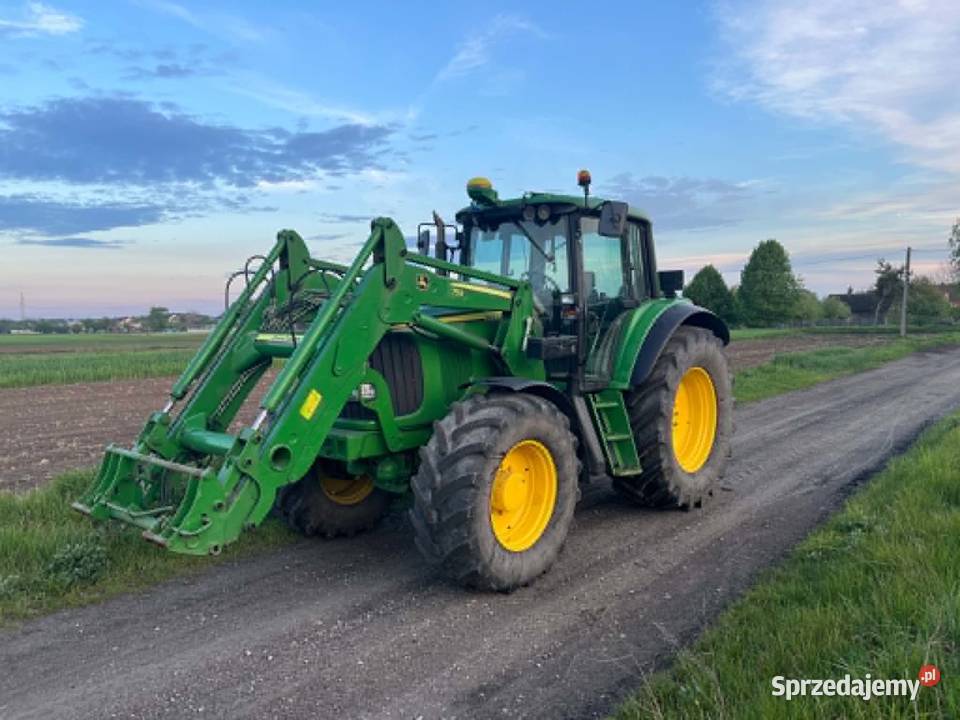 John Deere 6820 Z Ładowaczem Pneumatyka Koniecpol sprzedam
