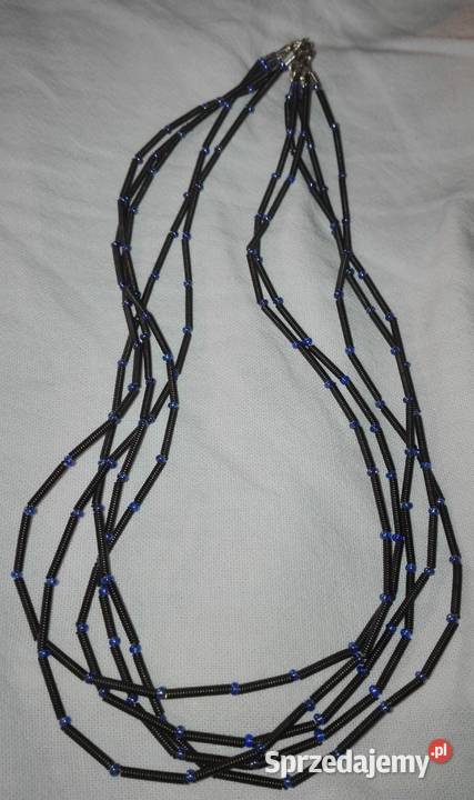 Bransoletka czarno granatowa nowa wysyłka Warszawa sprzedam