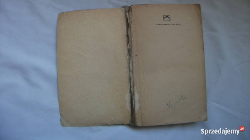 Listy do brata Vincent van Gogh biografie, wspomnienia Golczowice