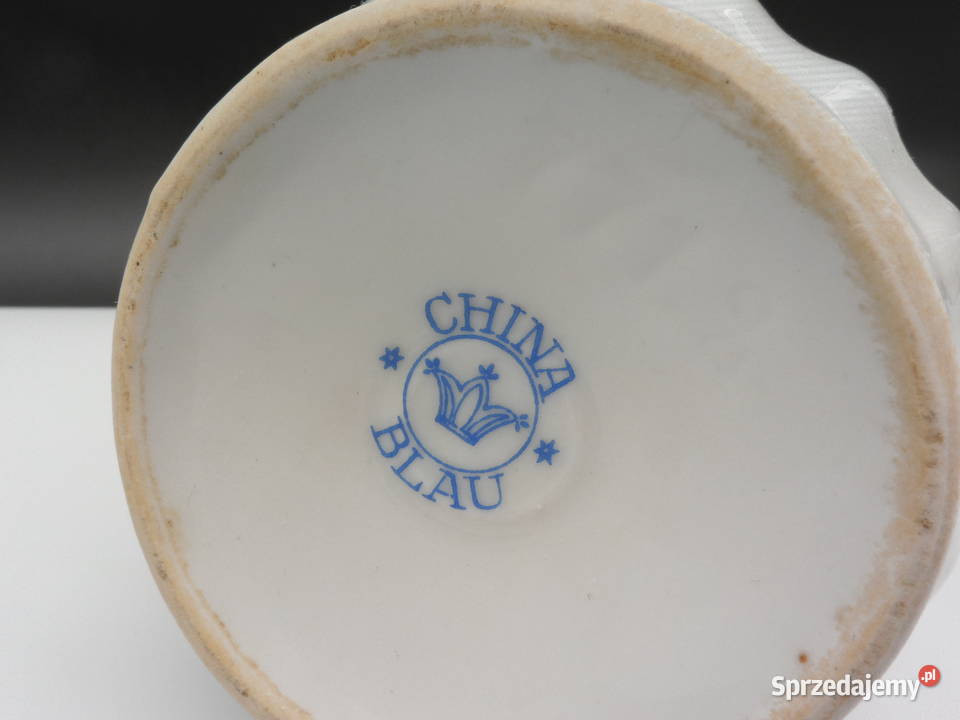 Dzbanek na mleko z porcelany China Blau Bavaria Raszków