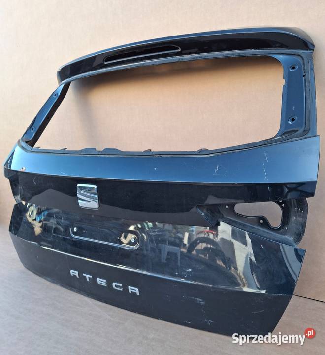 SEAT ATECA KLAPA BAGAŻNIKA TYŁ TYLNA 575827105 osobowe lubuskie Bieleń