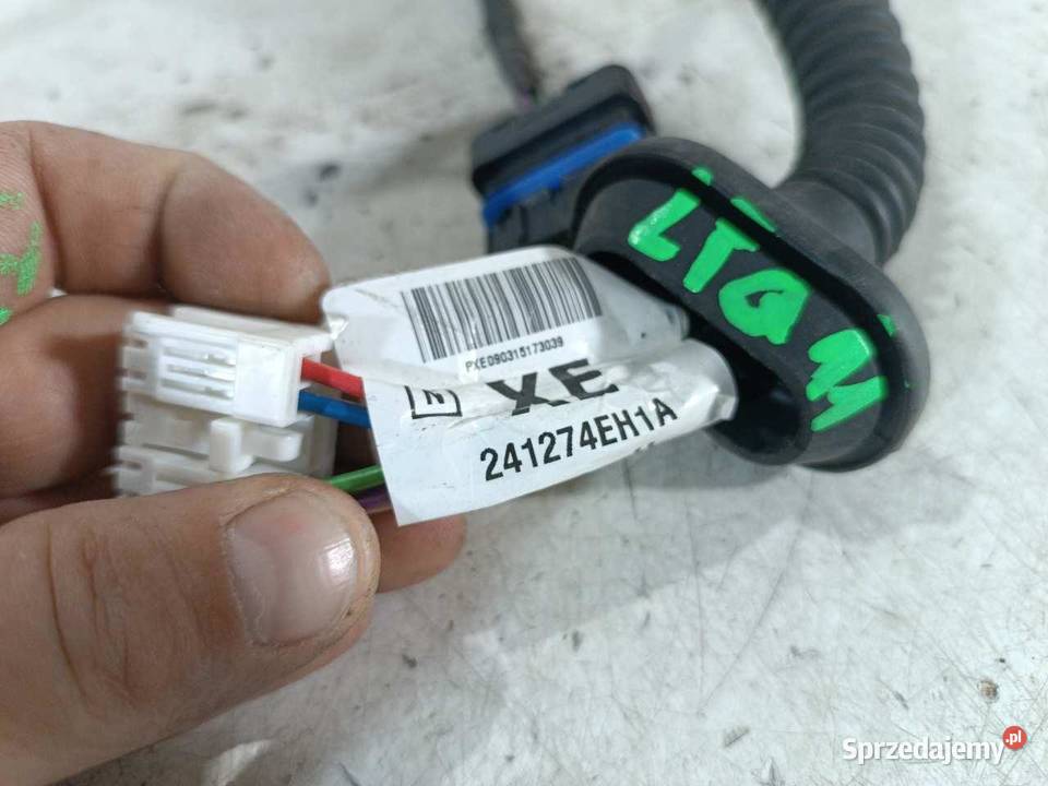 INSTALACJA DRZWI LEWY TYŁ NISSAN QASHQAI J11