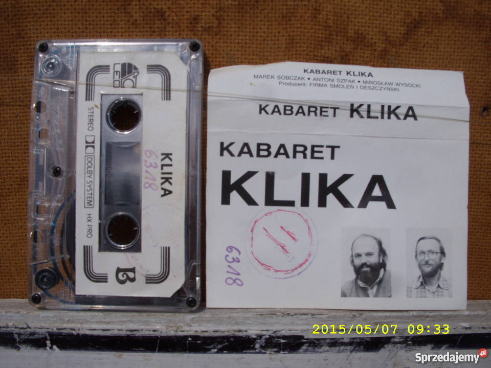 Kabaret kaseta KABARET KLIKA Płyty i kasety Wołów sprzedam
