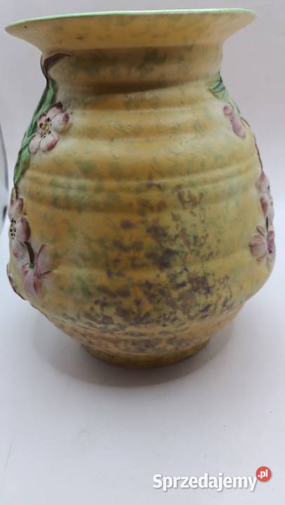 Wazon ceramiczny kwiat jabłoni Pottery Zamość