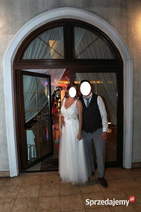 Piękna suknia z wysokiej jakości materiałów R Linia "A" Damska lubelskie