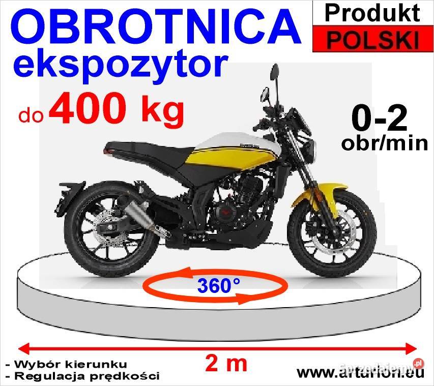 Podest obrotowy Napęd reklamy do 400 2m Biznes i Przemysł mazowieckie Warszawa