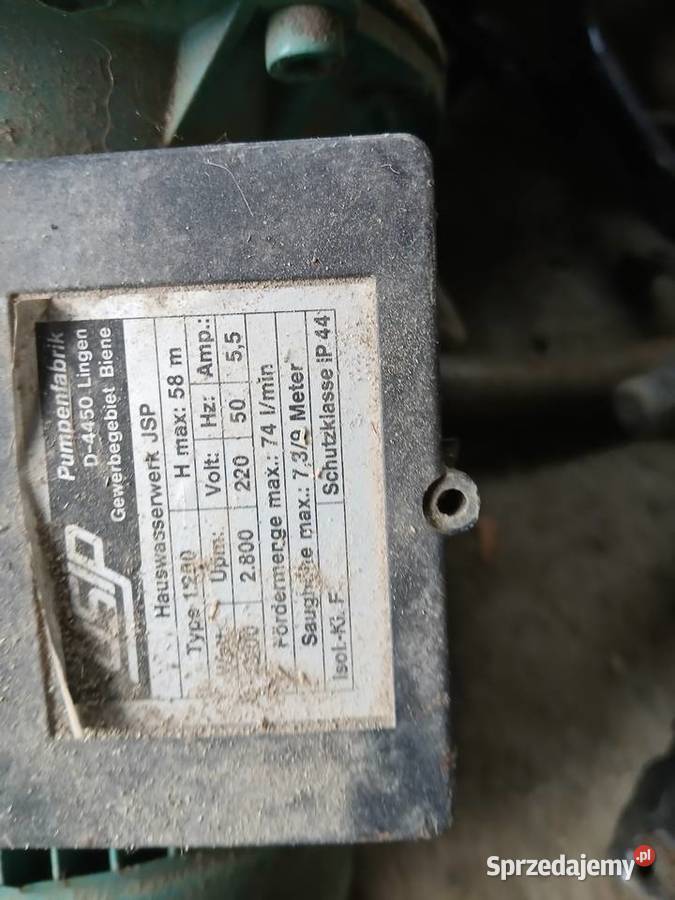 Pompa wody Pompy łódzkie Tomaszów Mazowiecki