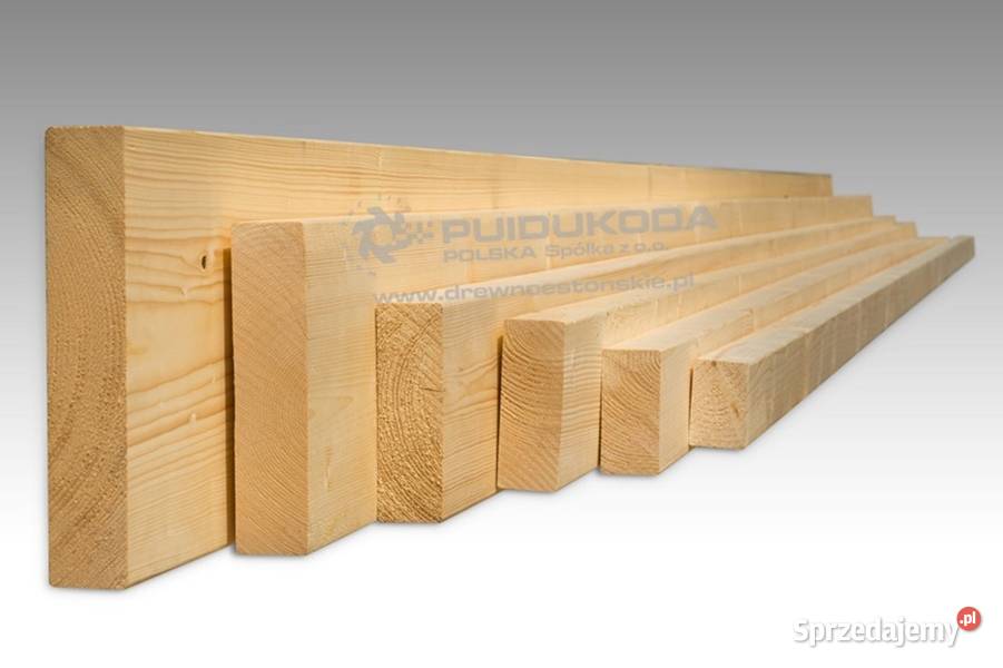 Materiał konstrukcyjny 45x145 C24 świerk wielkopolskie Konin