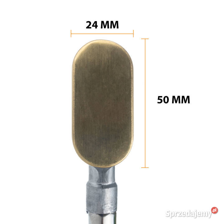 Lutownica Żelazko do Plastiku 230mm Zestaw