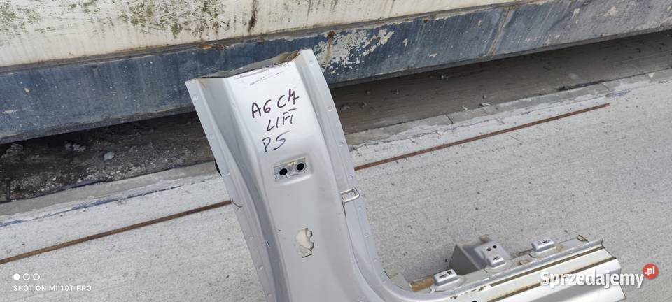 ĆWIARTKA PRÓG SŁUPEK B PRAWY AUDI A6 C7 LIFT osobowe Przystajń