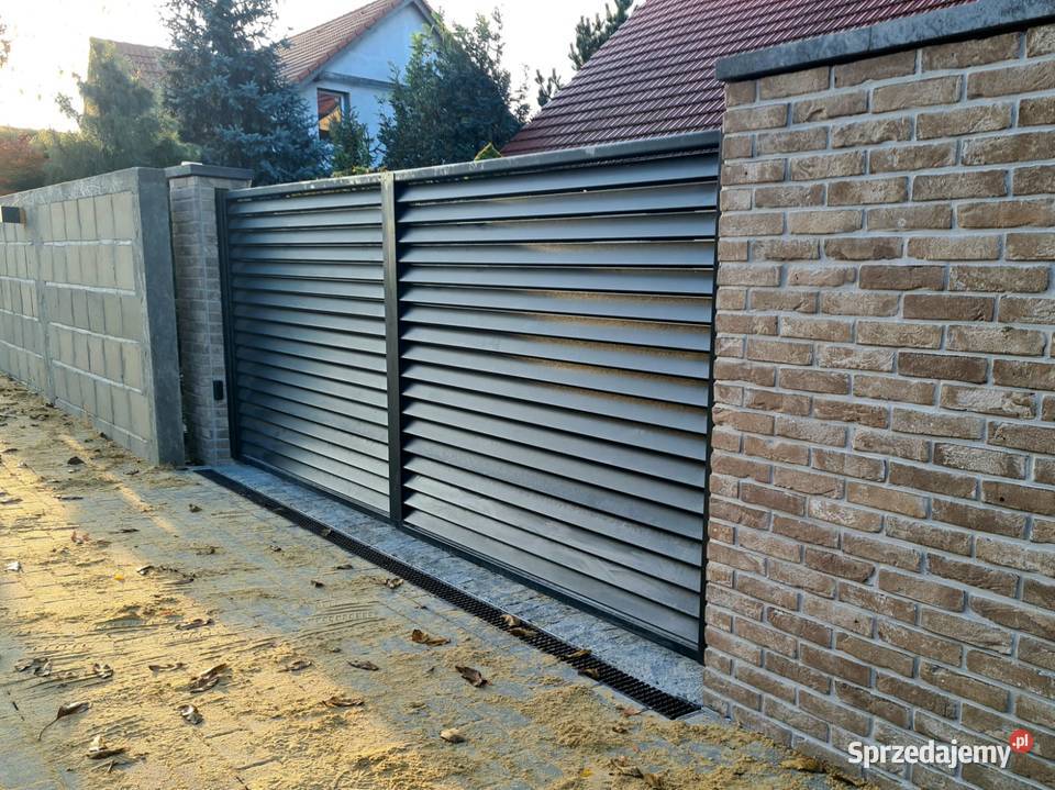 Brama skrzydłowa 500x120 VICTORY ogrodzenie Ostrów Wielkopolski