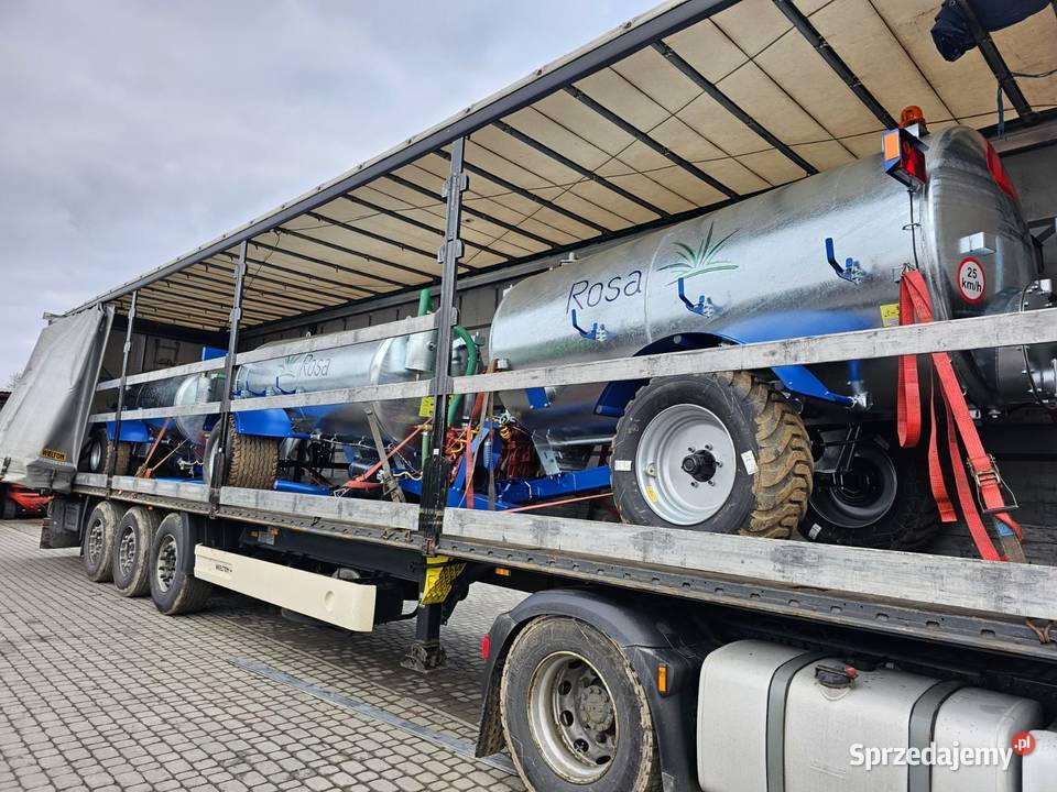 Wóz asenizacyjny 3000L do 30 000L ROSA beczkowóz Nowy Sącz
