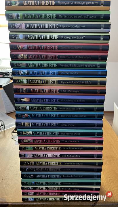 Agatha Christie Pełna Kolekcja Hachette twarda podlaskie Puńsk