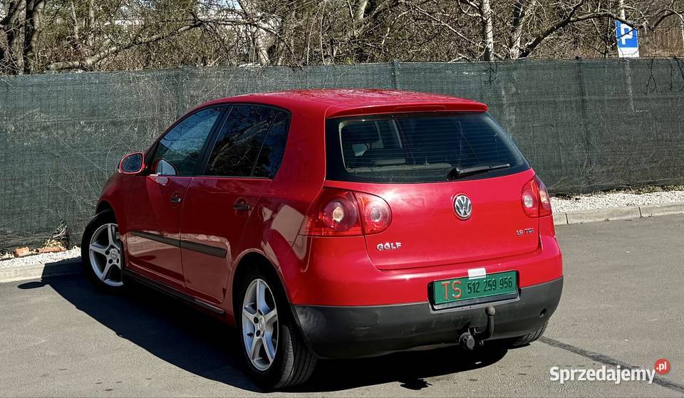 Volkswagen Golf V 19 TDI 2007 Klima Alu Hak