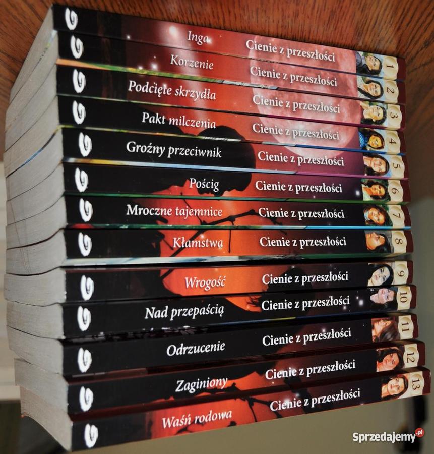 Saga CIENIE Z PRZESZŁOŚCI kpl13 tomów Piaski