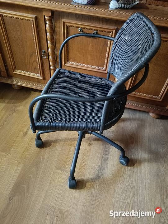 Krzesło biurowe na kółkach regulowane Krzesła Lipno sprzedam