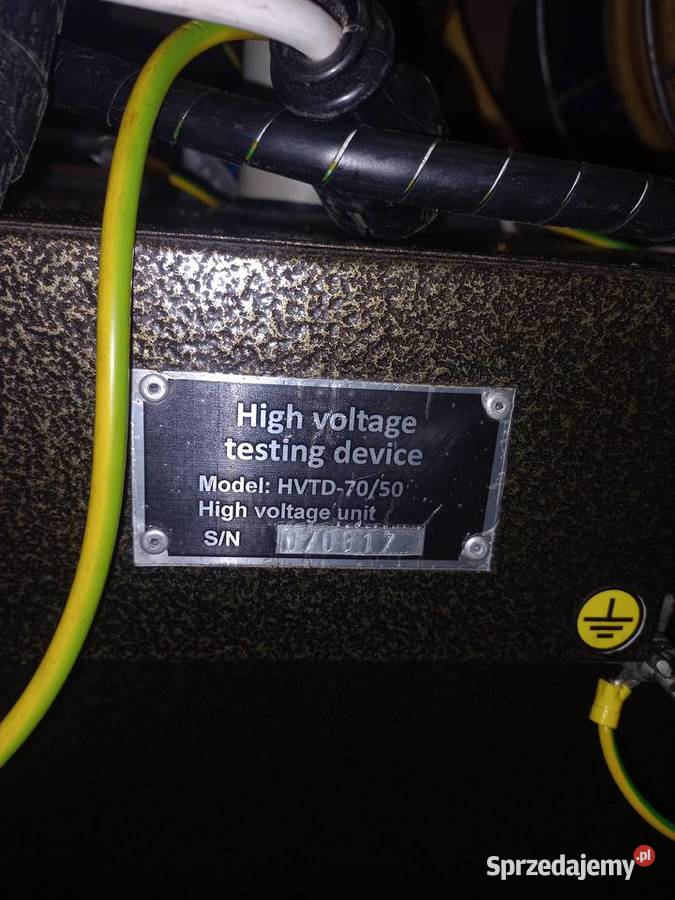 Urządzenie pomiarowe VLF BUTKO AV5070 HVTD7050D Szynczyce