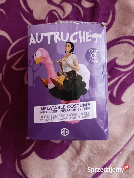Dmuchany kostium Kosmity Strusia nadmuchiwany Zamość
