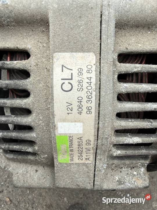 Alternator Peugeot 206 11 96 362044 80