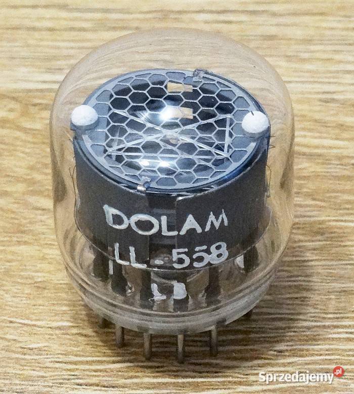 Lampa NIXIE LL558 LL558 oryginalna UNITRA DOLAM sprzedam